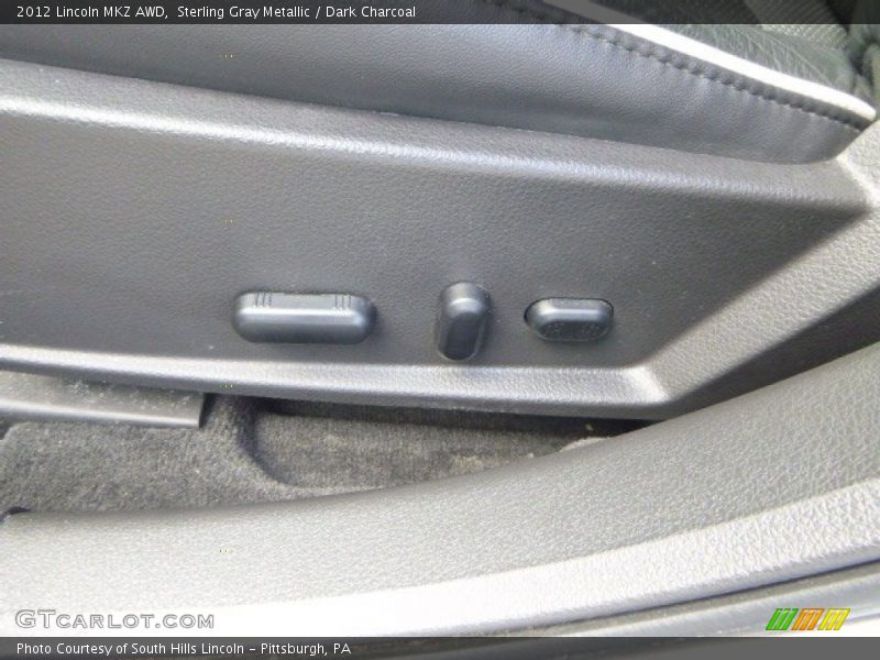 Sterling Gray Metallic / Dark Charcoal 2012 Lincoln MKZ AWD