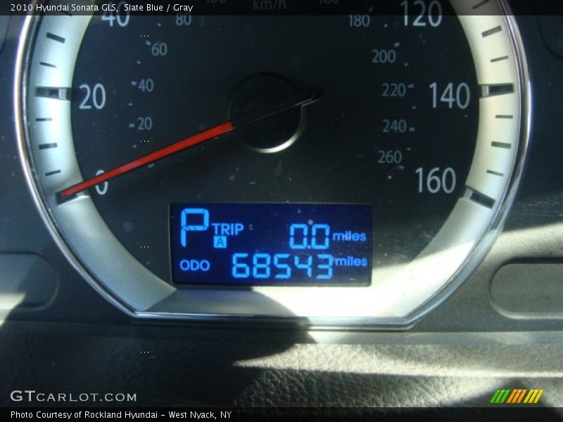 Slate Blue / Gray 2010 Hyundai Sonata GLS