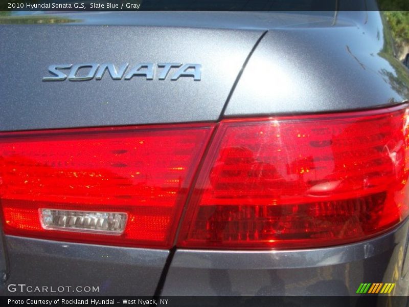 Slate Blue / Gray 2010 Hyundai Sonata GLS