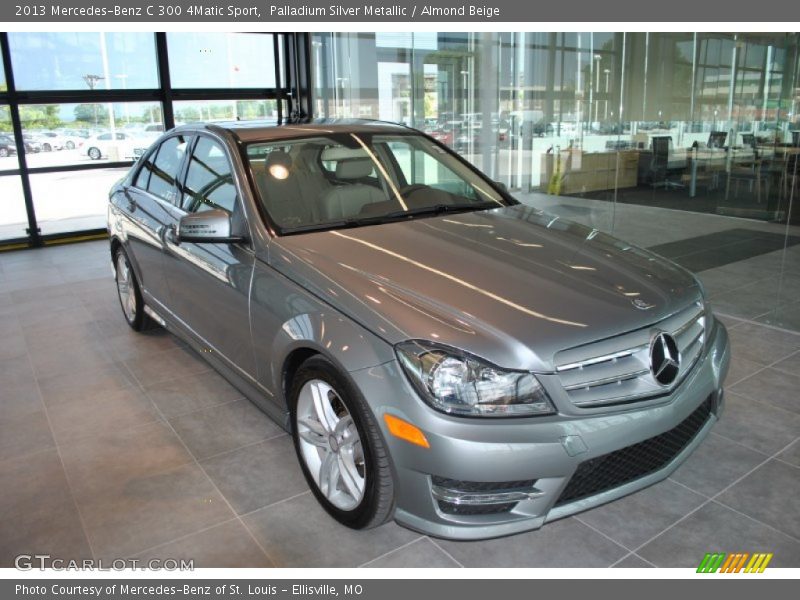 Front 3/4 View of 2013 C 300 4Matic Sport