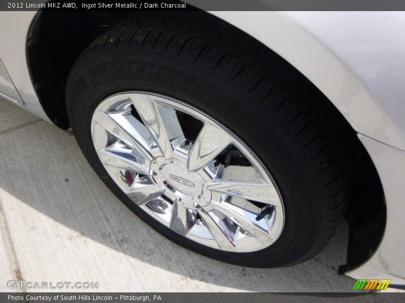 Ingot Silver Metallic / Dark Charcoal 2012 Lincoln MKZ AWD