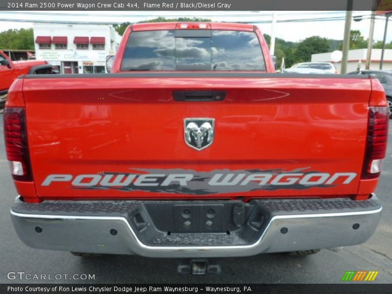 Flame Red / Black/Diesel Gray 2014 Ram 2500 Power Wagon Crew Cab 4x4