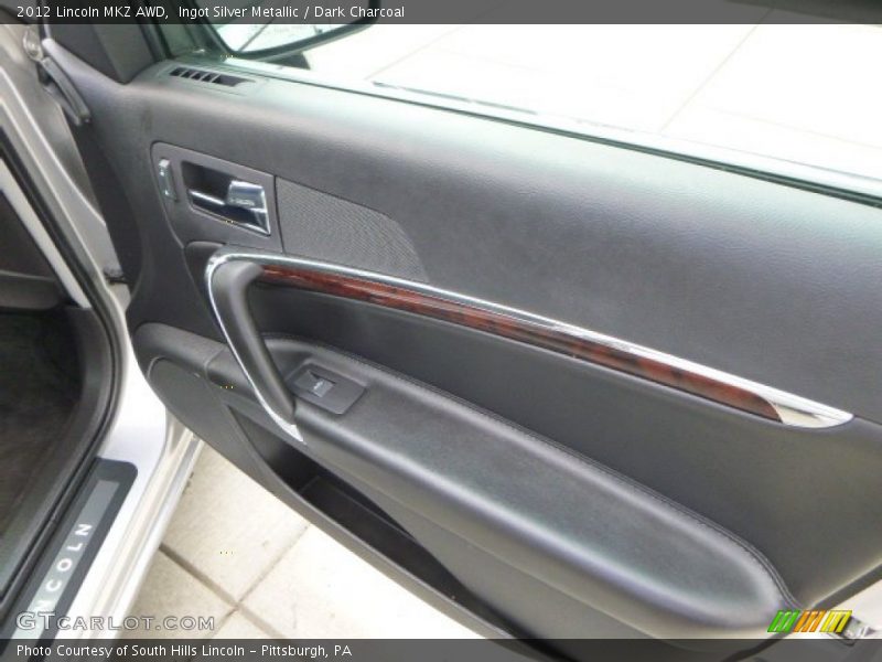 Ingot Silver Metallic / Dark Charcoal 2012 Lincoln MKZ AWD