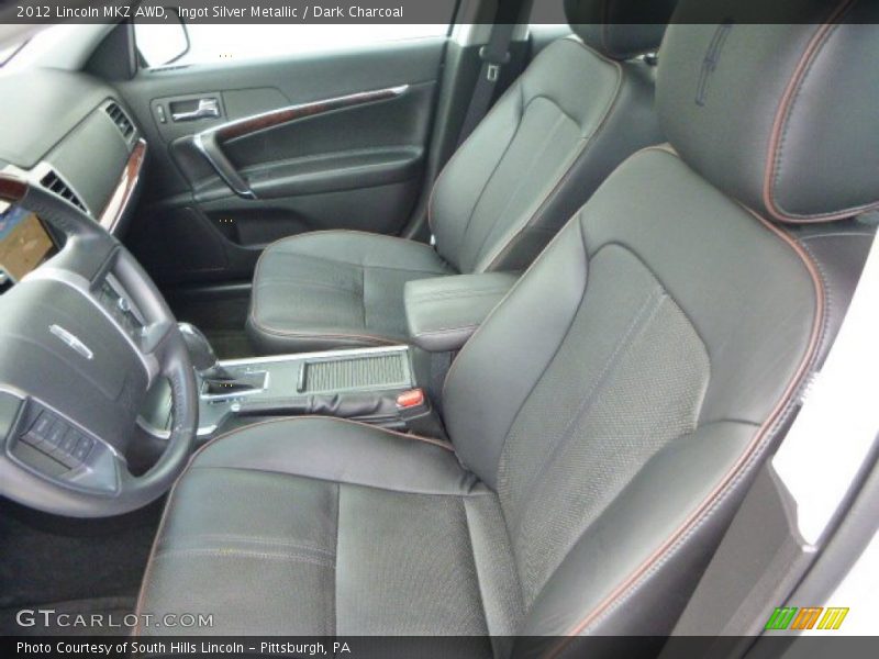Ingot Silver Metallic / Dark Charcoal 2012 Lincoln MKZ AWD