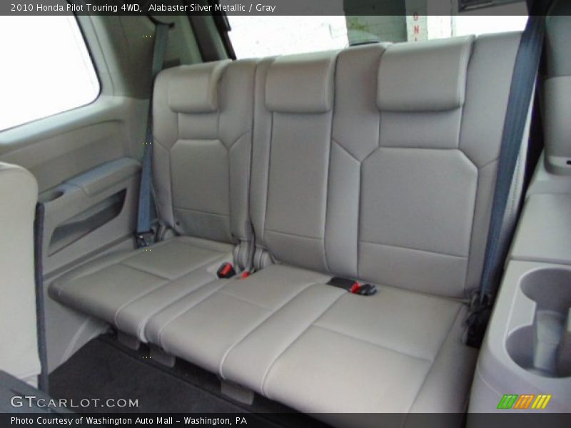 Alabaster Silver Metallic / Gray 2010 Honda Pilot Touring 4WD