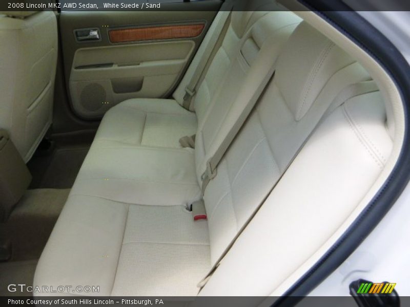 White Suede / Sand 2008 Lincoln MKZ AWD Sedan