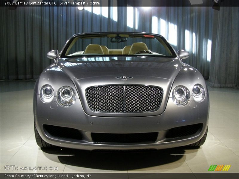Silver Tempest / Ochre 2007 Bentley Continental GTC