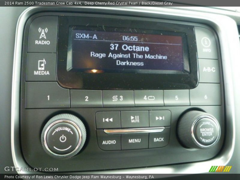 Deep Cherry Red Crystal Pearl / Black/Diesel Gray 2014 Ram 2500 Tradesman Crew Cab 4x4