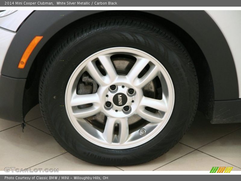 White Silver Metallic / Carbon Black 2014 Mini Cooper Clubman