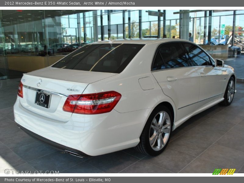 Arctic White / Almond/Mocha 2012 Mercedes-Benz E 350 4Matic Sedan