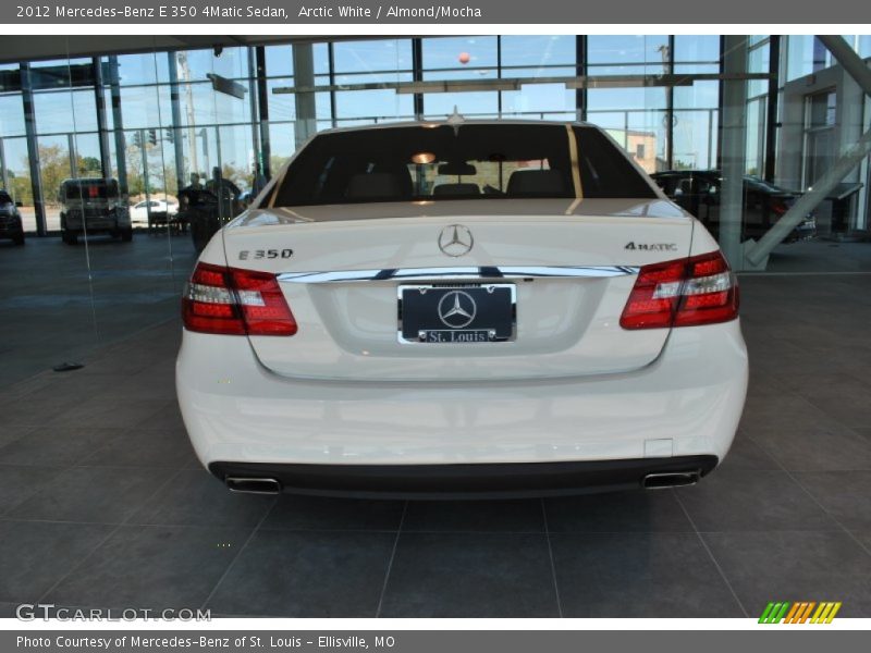 Arctic White / Almond/Mocha 2012 Mercedes-Benz E 350 4Matic Sedan
