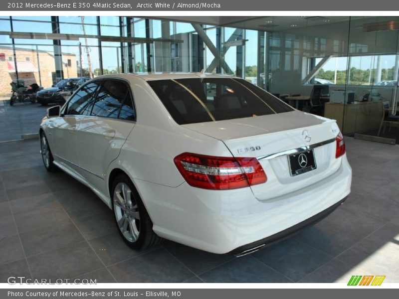 Arctic White / Almond/Mocha 2012 Mercedes-Benz E 350 4Matic Sedan