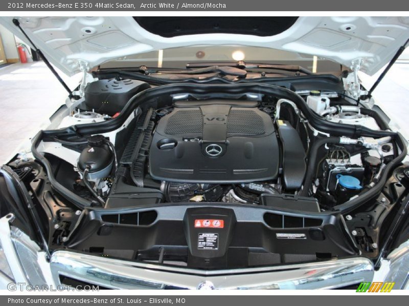 Arctic White / Almond/Mocha 2012 Mercedes-Benz E 350 4Matic Sedan