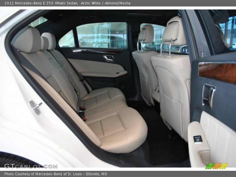 Arctic White / Almond/Mocha 2012 Mercedes-Benz E 350 4Matic Sedan