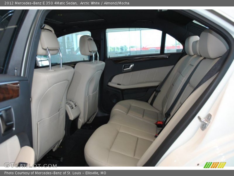 Arctic White / Almond/Mocha 2012 Mercedes-Benz E 350 4Matic Sedan