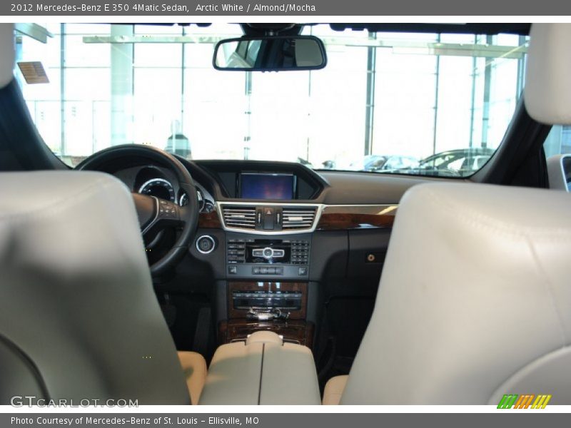 Arctic White / Almond/Mocha 2012 Mercedes-Benz E 350 4Matic Sedan