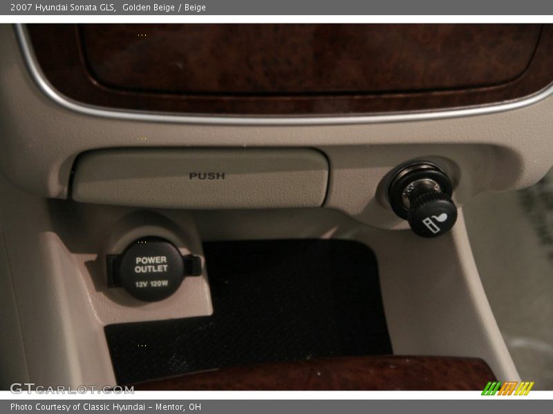 Golden Beige / Beige 2007 Hyundai Sonata GLS