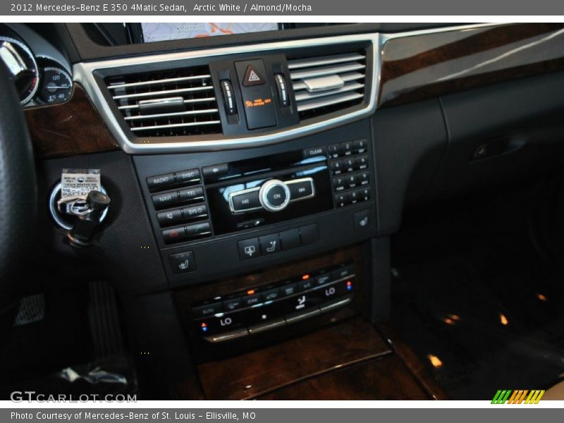 Arctic White / Almond/Mocha 2012 Mercedes-Benz E 350 4Matic Sedan