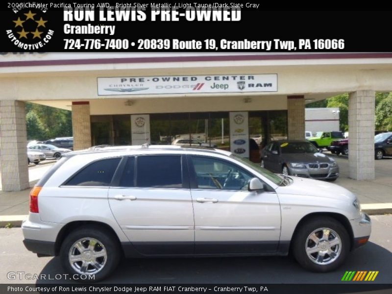 Bright Silver Metallic / Light Taupe/Dark Slate Gray 2006 Chrysler Pacifica Touring AWD