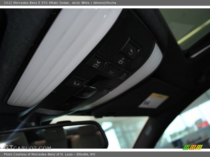 Arctic White / Almond/Mocha 2012 Mercedes-Benz E 350 4Matic Sedan