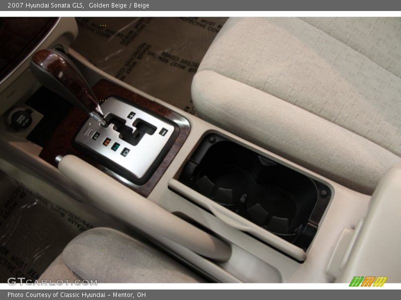 Golden Beige / Beige 2007 Hyundai Sonata GLS