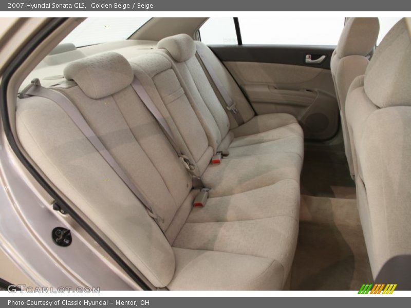 Golden Beige / Beige 2007 Hyundai Sonata GLS