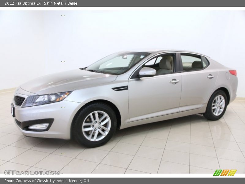 Satin Metal / Beige 2012 Kia Optima LX