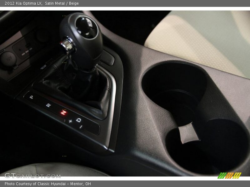 Satin Metal / Beige 2012 Kia Optima LX