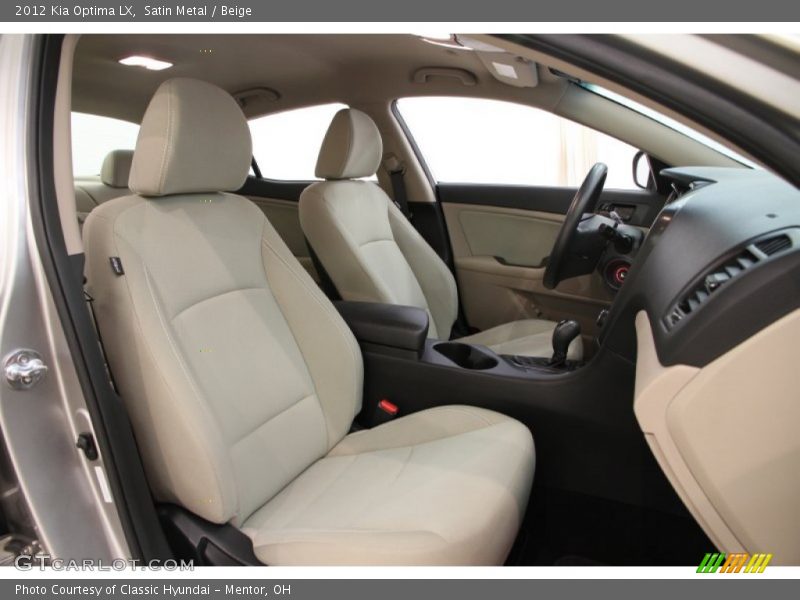 Satin Metal / Beige 2012 Kia Optima LX