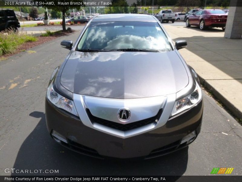 Mayan Bronze Metallic / Taupe 2010 Acura TL 3.7 SH-AWD