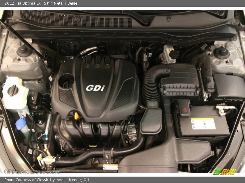 Satin Metal / Beige 2012 Kia Optima LX