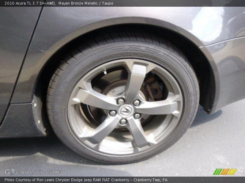 Mayan Bronze Metallic / Taupe 2010 Acura TL 3.7 SH-AWD