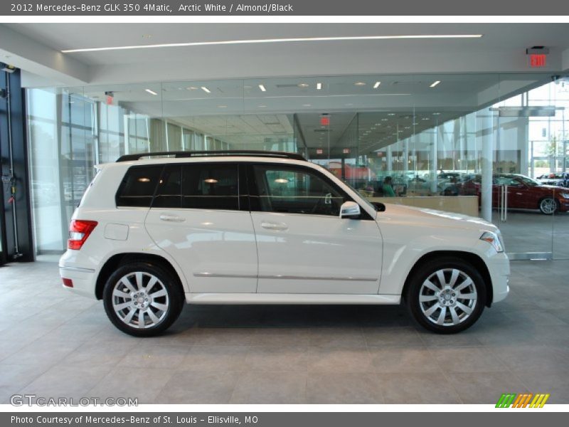 Arctic White / Almond/Black 2012 Mercedes-Benz GLK 350 4Matic