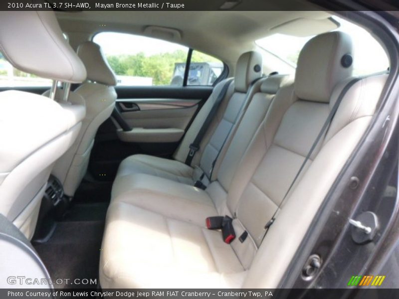 Mayan Bronze Metallic / Taupe 2010 Acura TL 3.7 SH-AWD
