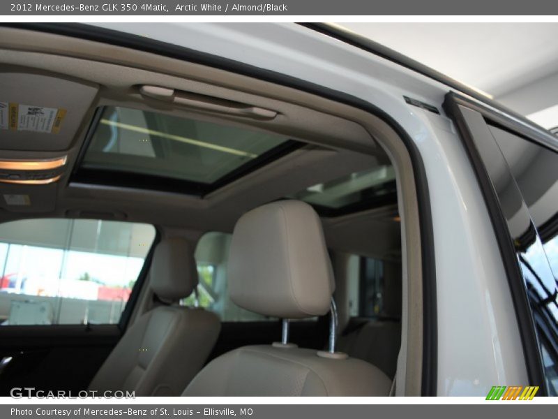 Arctic White / Almond/Black 2012 Mercedes-Benz GLK 350 4Matic