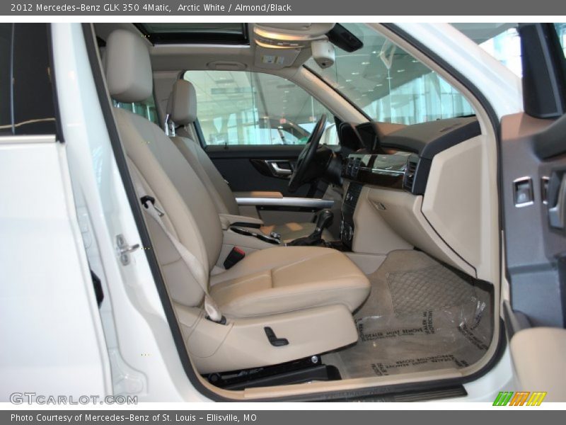 Arctic White / Almond/Black 2012 Mercedes-Benz GLK 350 4Matic