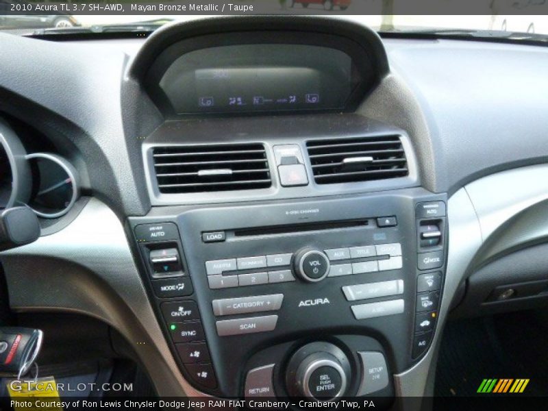 Mayan Bronze Metallic / Taupe 2010 Acura TL 3.7 SH-AWD