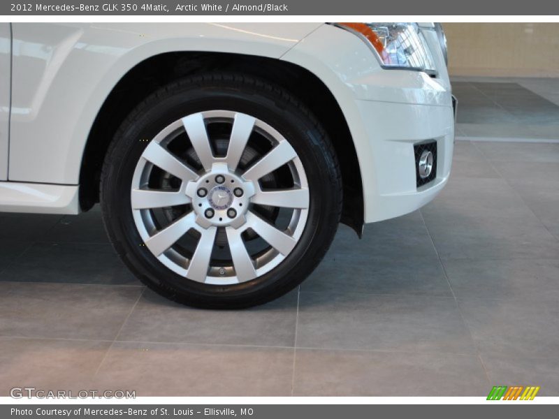 Arctic White / Almond/Black 2012 Mercedes-Benz GLK 350 4Matic