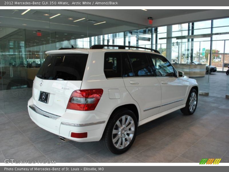 Arctic White / Almond/Black 2012 Mercedes-Benz GLK 350 4Matic