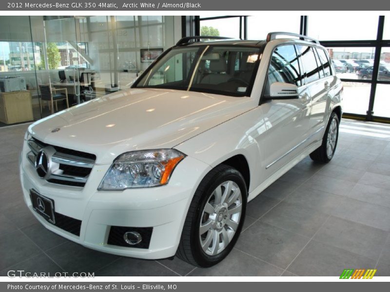 Arctic White / Almond/Black 2012 Mercedes-Benz GLK 350 4Matic