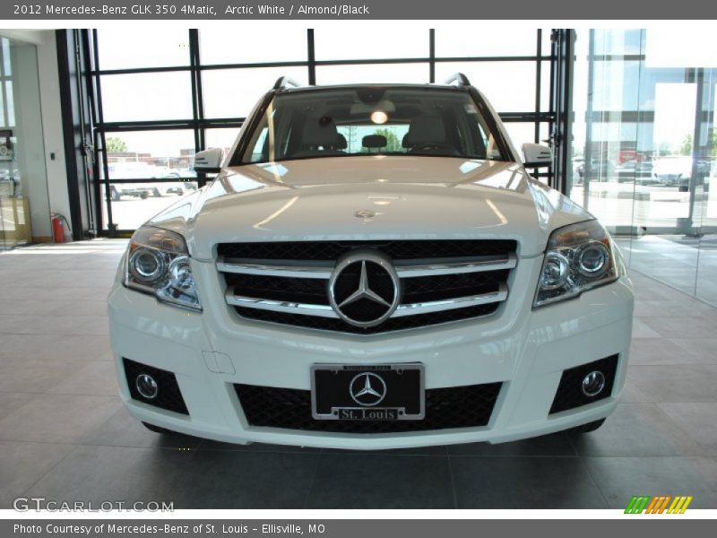 Arctic White / Almond/Black 2012 Mercedes-Benz GLK 350 4Matic