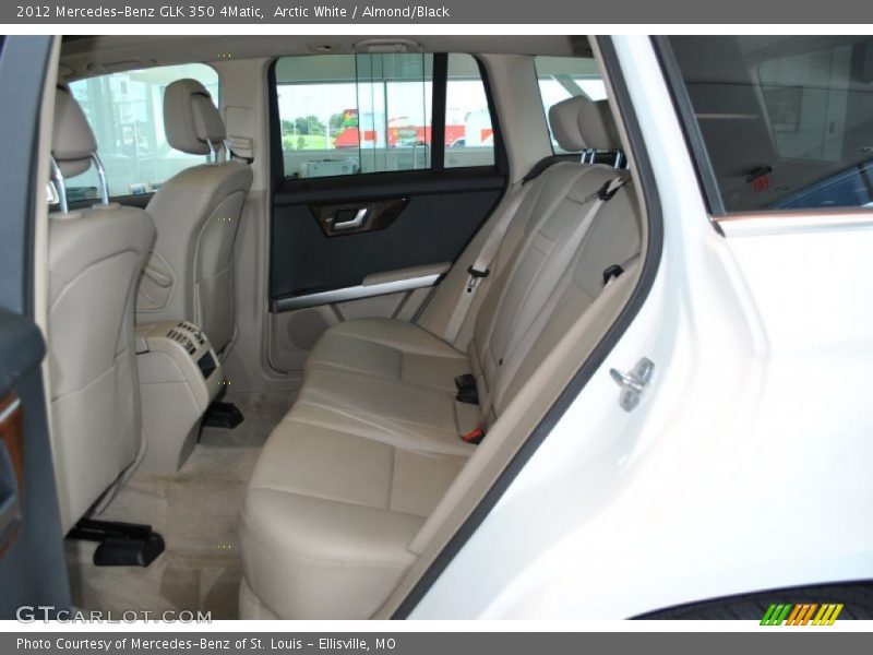 Arctic White / Almond/Black 2012 Mercedes-Benz GLK 350 4Matic