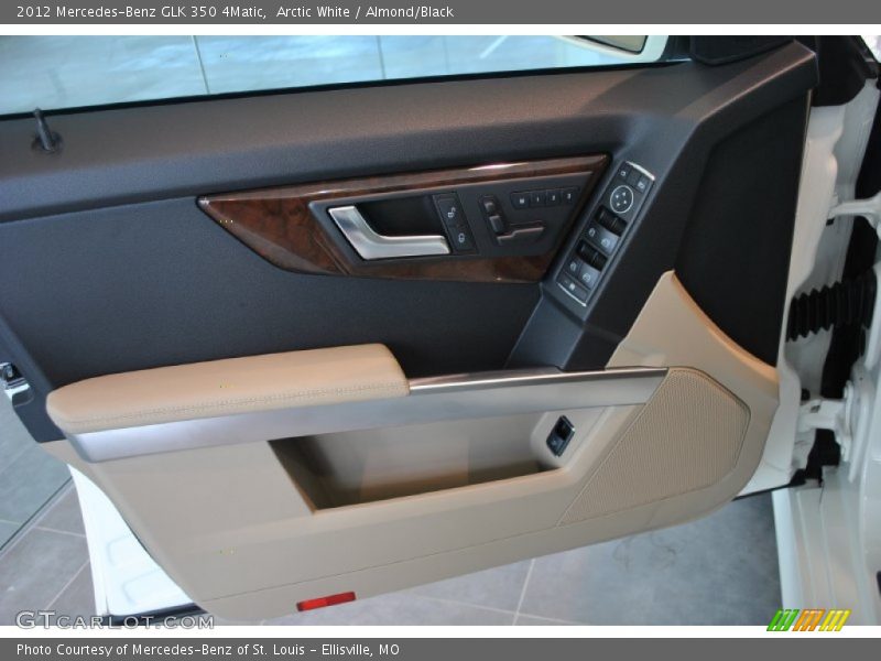 Arctic White / Almond/Black 2012 Mercedes-Benz GLK 350 4Matic