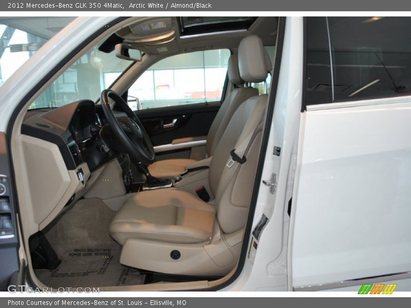 Arctic White / Almond/Black 2012 Mercedes-Benz GLK 350 4Matic