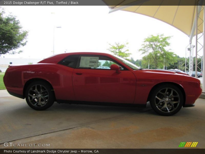 TorRed / Black 2015 Dodge Challenger R/T Plus