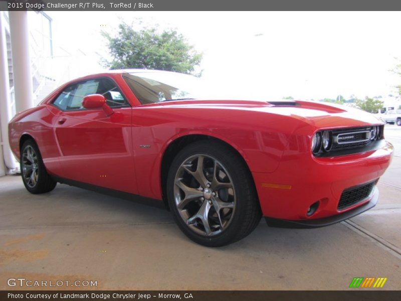 TorRed / Black 2015 Dodge Challenger R/T Plus