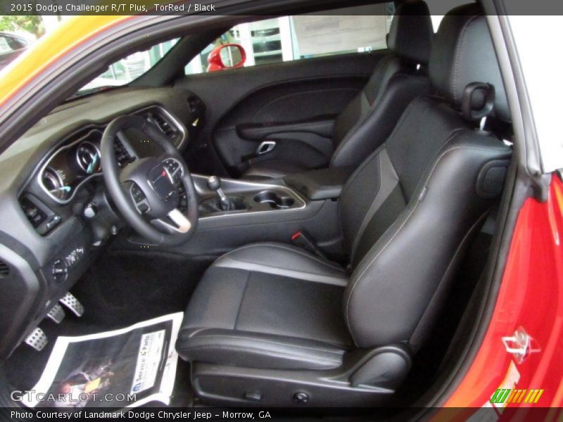 Front Seat of 2015 Challenger R/T Plus