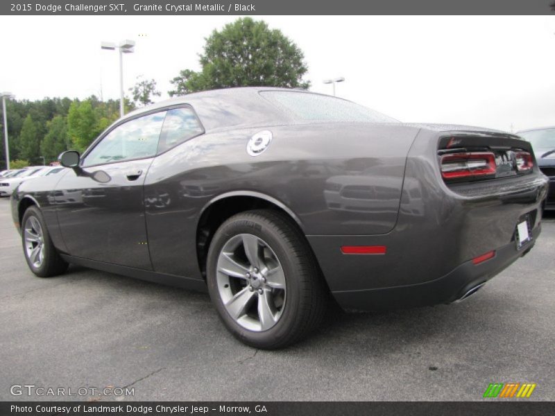 Granite Crystal Metallic / Black 2015 Dodge Challenger SXT
