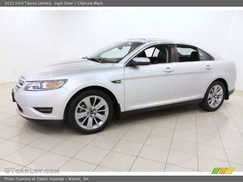 Ingot Silver / Charcoal Black 2012 Ford Taurus Limited