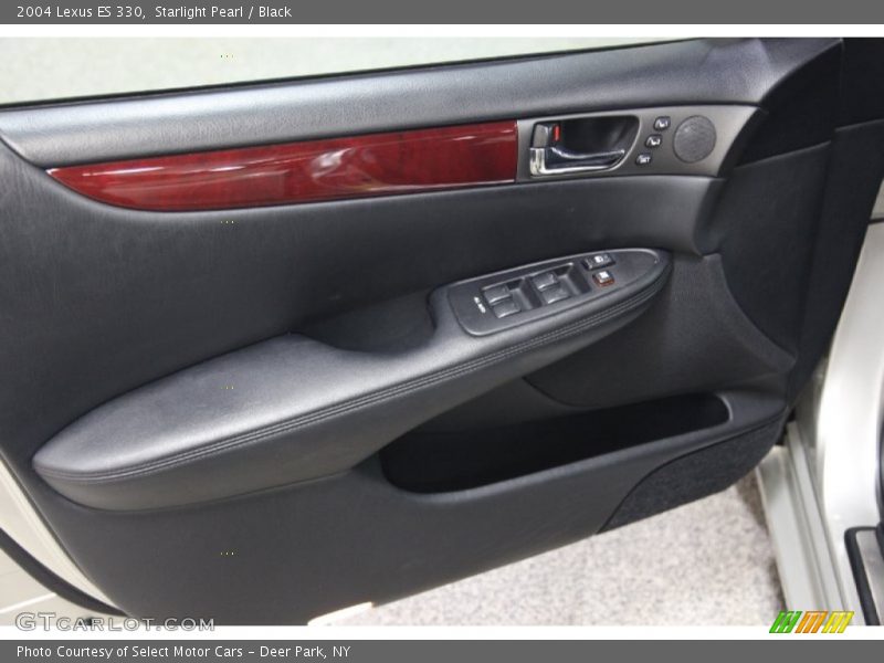 Starlight Pearl / Black 2004 Lexus ES 330